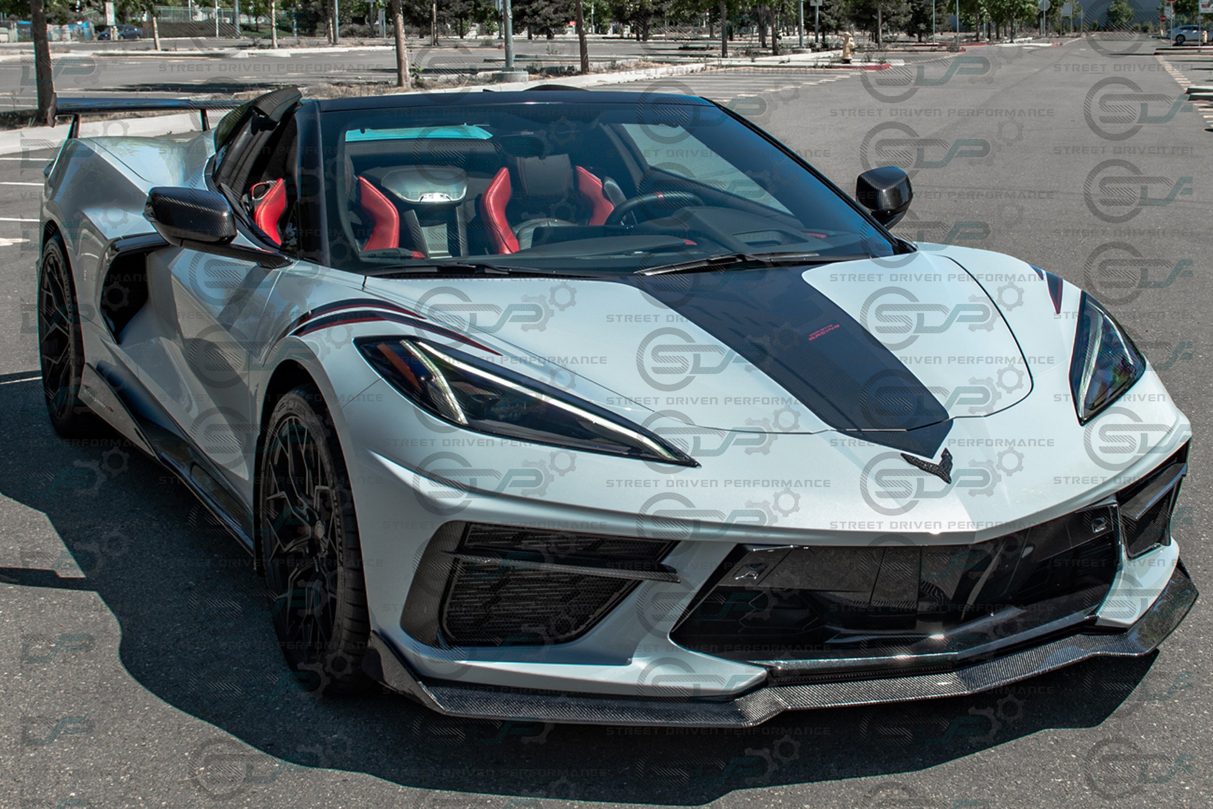 2020+ C8 Corvette - "5VM Style" Side Skirt / Rocker Panel Ground Effects